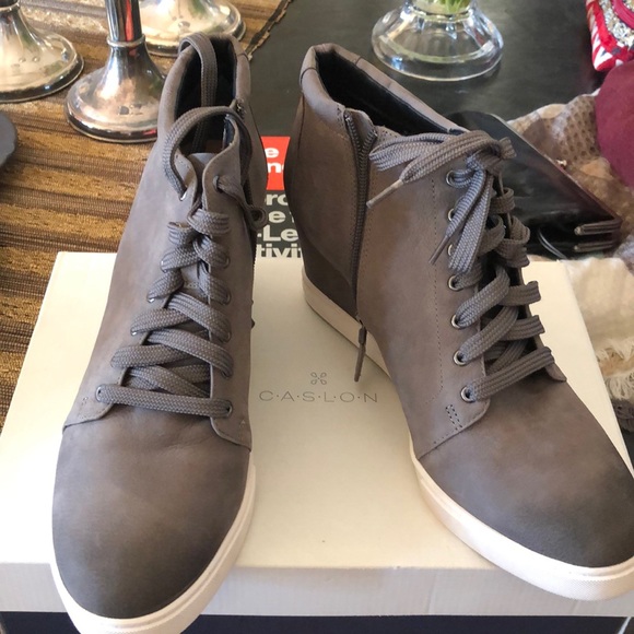 caslon wedge sneakers